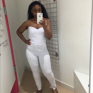 White jumpsuit